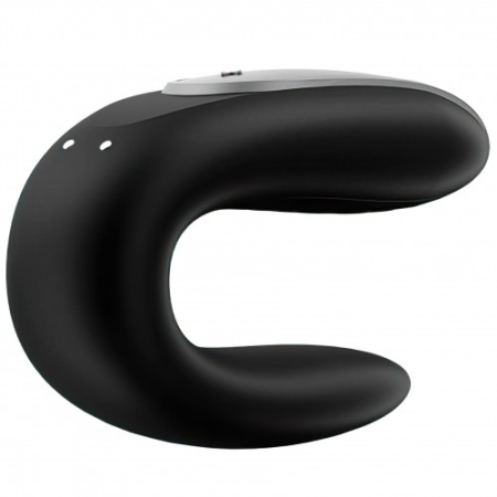 Смарт-стимулятор для пар Satisfyer черный Double Fun Satisfyer 