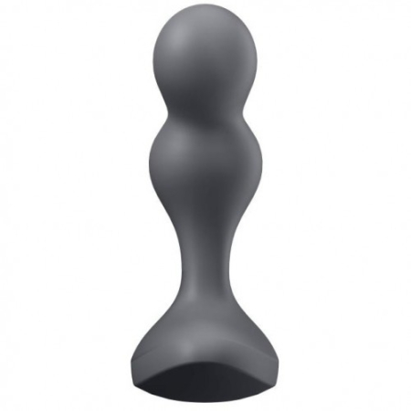 Анальный смарт-стимулятор с вибрацией серый  Deep Diver Satisfyer