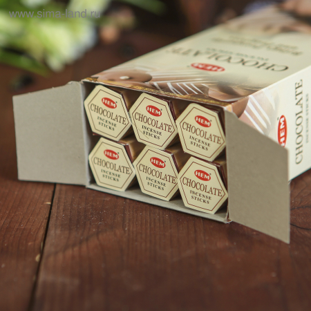 Благовония HEM "Chocolate" (20 палочек)
