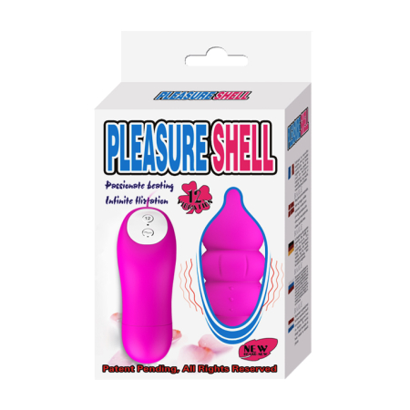 Виброяйцо необычной формы Baile Pleasure Shell