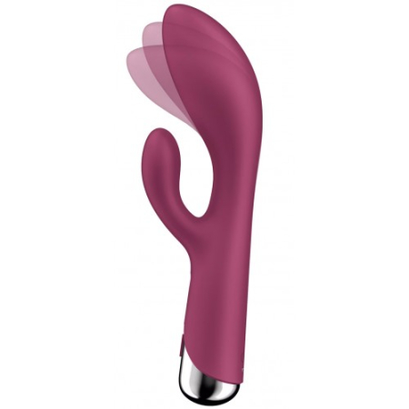 Вибратор-кролик с ротацией красный Spinning Rabbit 1 Satisfyer 