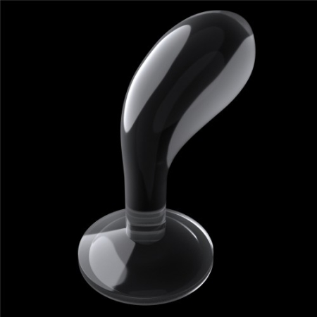 Прозрачный стимулятор простаты Lovetoy Flawless Clear Prostate Plug 15 см