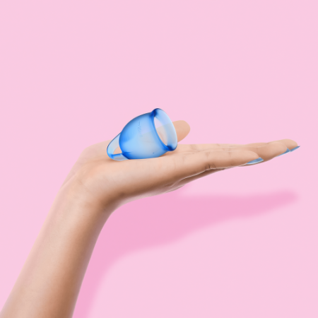 Набор менструальных чаш синий Feel Confident Satisfyer 