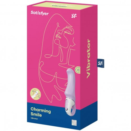 Вибратор для точки G сиреневый Charming Smile Satisfyer 