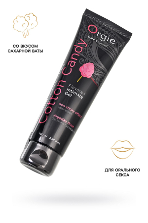 Интимный гель на водной основе со вкусом сахарной ваты ORGIE LUBE TUBE (100 мл)