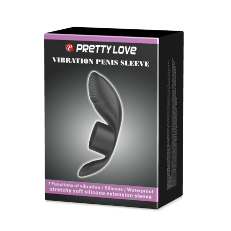 Вибронасадка на пенис Pretty Love Vibration Penis Sleeve