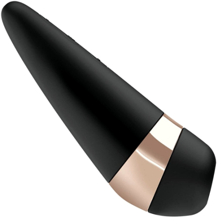 Вакуумно-волновой бесконтактный вибростимулятор черный Pro 3+ Satisfyer 