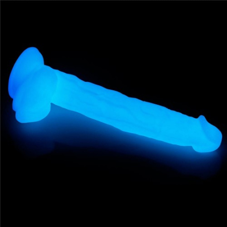 Светящийся в темноте фаллос на присоске Lumino Play Dildo 27 см