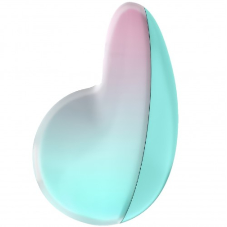 Вакуумно-волновой стимулятор с вибрацией мятно-розовый Pixie Dust Satisfyer 