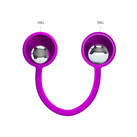 Вагинальные шарики со смещенным центром тяжести Pretty Love Kegel Ball 3