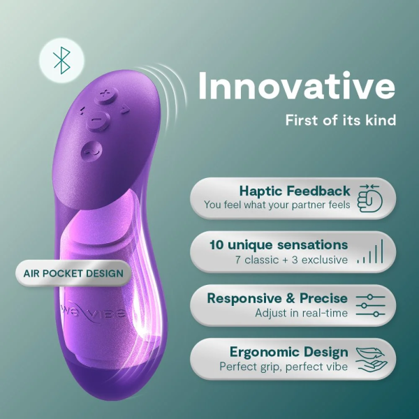Вибратор для пар We-Vibe Chorus Pro фиолетовый