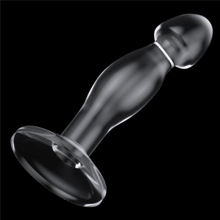 Прозрачная анальная втулка Lovetoy Flawless Clear Prostate Plug 17 см