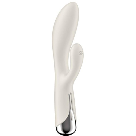 Вибратор-кролик с ротацией бежевый Spinning Rabbit 1 Satisfyer