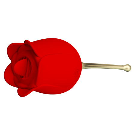 Клиторальный стимулятор Pretty Love Rose Lover в виде розочки