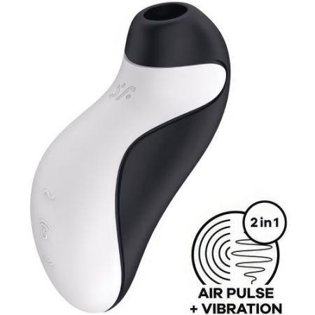 Вакуумно-волновой стимулятор клитора с вибрацией Orca Satisfyer