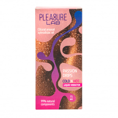 Жидкий вибратор с афродизиаком Pleasure Lab Passion Drips Cold n Hot 15 мл