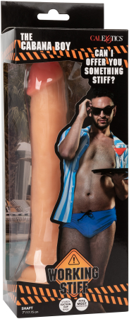 Фалоимитатор реалистичный на присоске Working Stiff The Cabana Boy