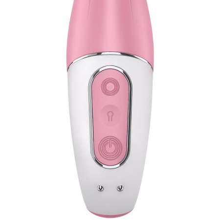 Расширяющийся вибратор розовый Air Pump Vibrator 2 Satisfyer 