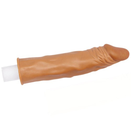 Удлиняющая насадка на пенис мулат X-Tender Penis Sleeve + 5 см