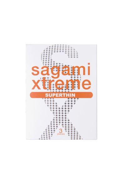 Презервативы латексные ультратонкие Sagami Xtreme Superthin (3 шт)
