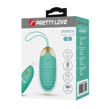 Виброяйцо с пультом Pretty Love Jessica