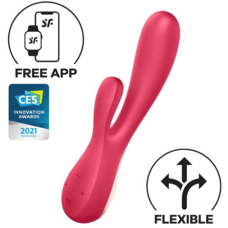 Смарт-вибратор красный Mono Flex Satisfyer 