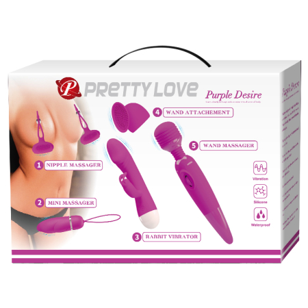 Набор игрушек Pretty Love Pirple Desire