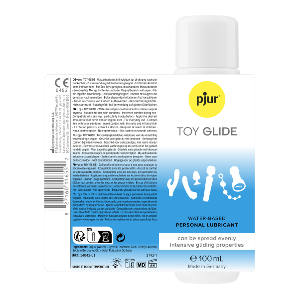 Лубрикант на водной основе для использования с игрушками Pjur Toy Glide (100 мл)