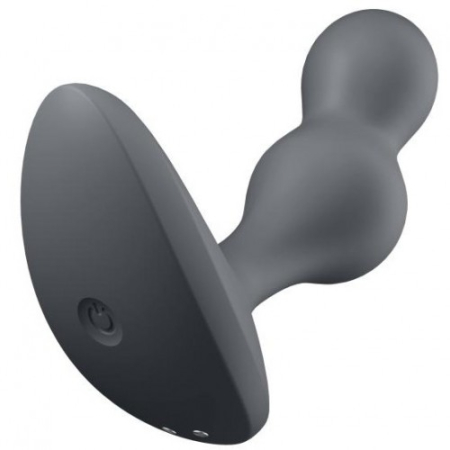 Анальный смарт-стимулятор с вибрацией серый  Deep Diver Satisfyer