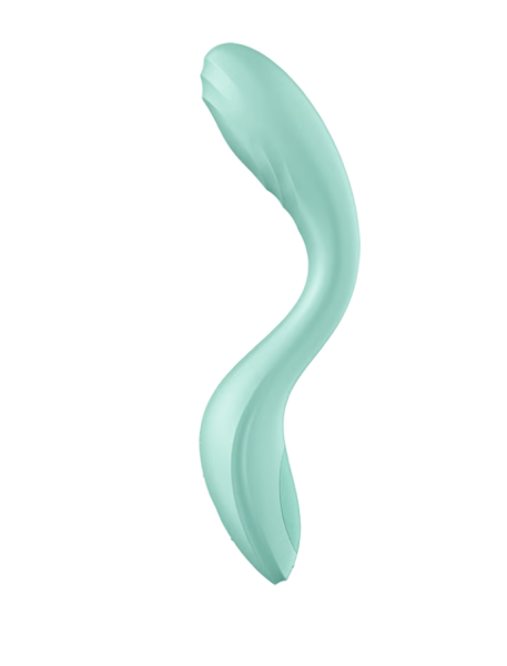 Вибратор для точки G с катающимся шариком мятный Rrrolling Pleasure Satisfyer 