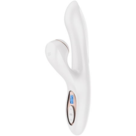 Вибратор с вакуумно-волновым стимулятором клитора Pro+ G-Spot Satisfyer