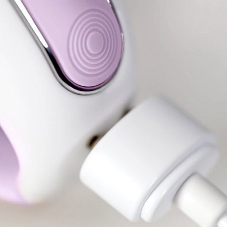 Вибратор для точки G сиреневый Charming Smile Satisfyer 