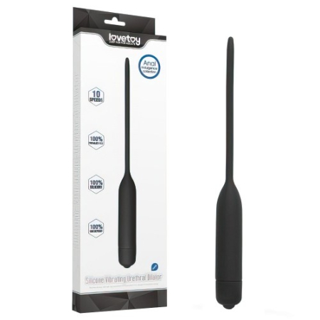 Уретральный буж с вибрацией Silicone Vibrating Urethral Dilator