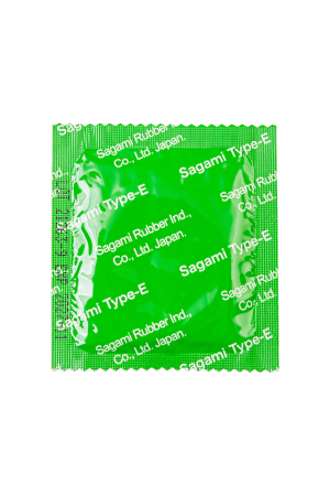 Презервативы анатомической формы с рельефными точками латексные Sagami Xtreme dots Type-E (1 шт)