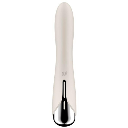 Вибратор для точки G с ротацией бежевый Spinning Vibe 1 Satisfyer 