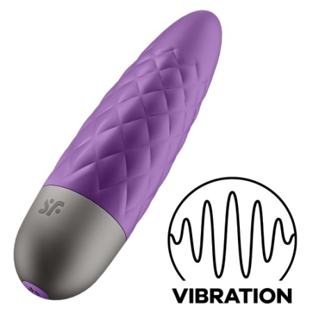 Перезаряжаемый мини-вибратор фиолетовый Ultra Power Bullet 5 Satisfyer