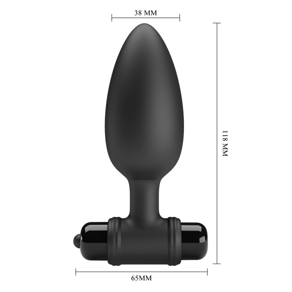 Анальная пробка с вибрацией Pretty Love Vibra Butt Plug 2