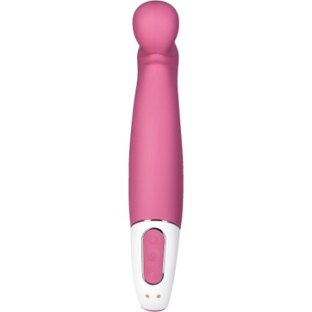 Вибратор для точки G розовый Petting Hippo Satisfyer 