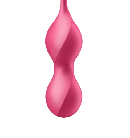 Смарт-виброшарики с пультом ДУ красные Love Birds 2 Satisfyer