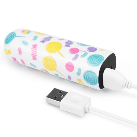 Перезаряжаемый мини вибратор LoveToy Lollipop Massager