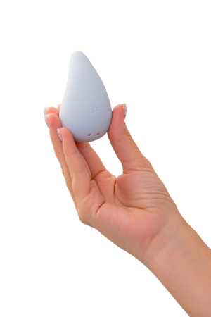 Клиторальный вибростимулятор голубой Dew Drop Satisfyer 