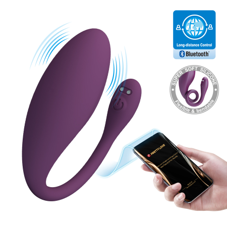 Виброяйцо с управлением со смартфона Pretty Love Dora 