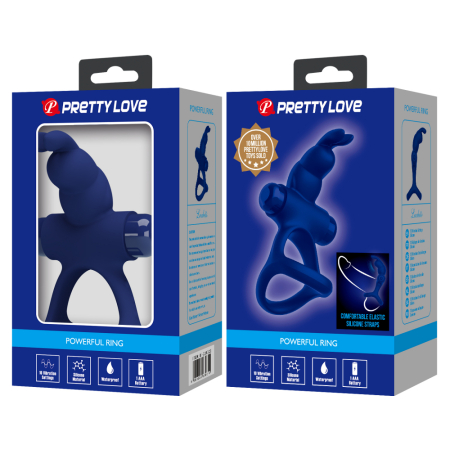 Эрекционное виброкольцо Pretty love Powerful Ring