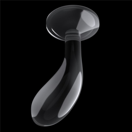 Прозрачный стимулятор простаты Lovetoy Flawless Clear Prostate Plug 15 см