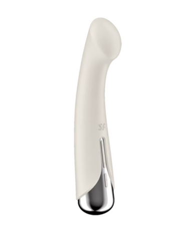 Вибратор для точки G с ротацией бежевый Spinning G-Spot 1 Satisfyer 