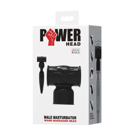 Насадка для ванд-массажёра Baile Power Head Male Masturbator