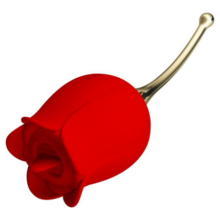 Клиторальный стимулятор Pretty Love Rose Lover в виде розочки