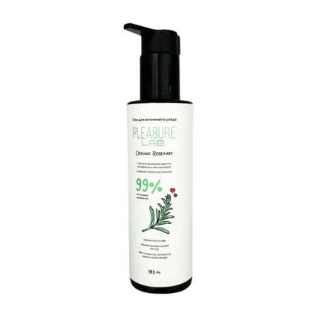Натуральный лубрикант на водной основе Pleasure Lab Organic Rosemary 185 мл