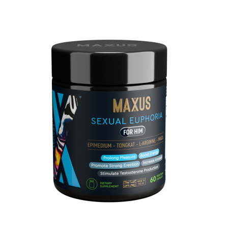 MAXUS (БАД) "Сексуальная Эйфория для него" капсулы