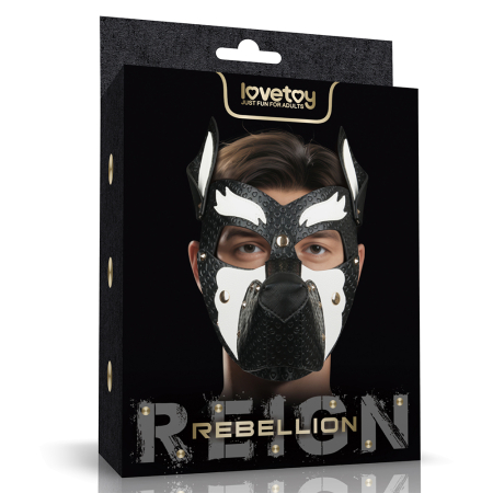 Маска из искусственной кожи Rebellion Reign